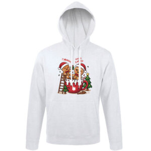 Φούτερ unisex με κουκούλα “Κούπα Μπισκότα Νονά”