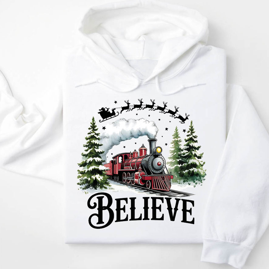 Φούτερ unisex με κουκούλα “Πολικό express”