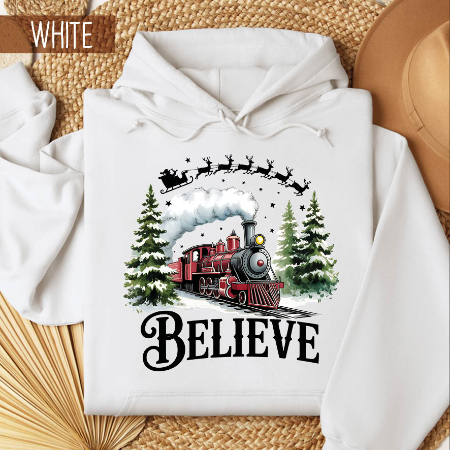 Φούτερ unisex με κουκούλα “Πολικό express”