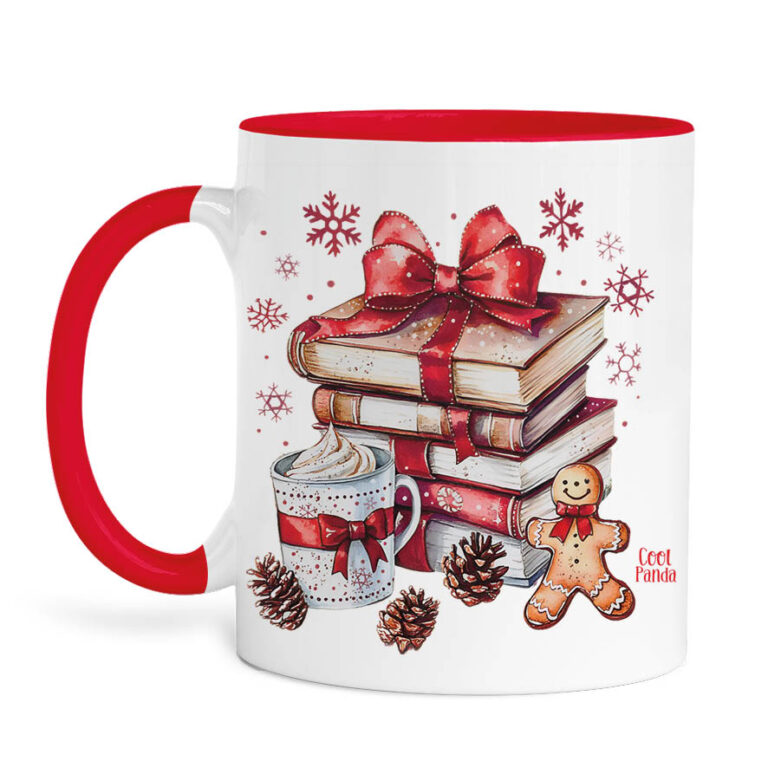 Κούπα 11oz “Κόκκινα βιβλία”