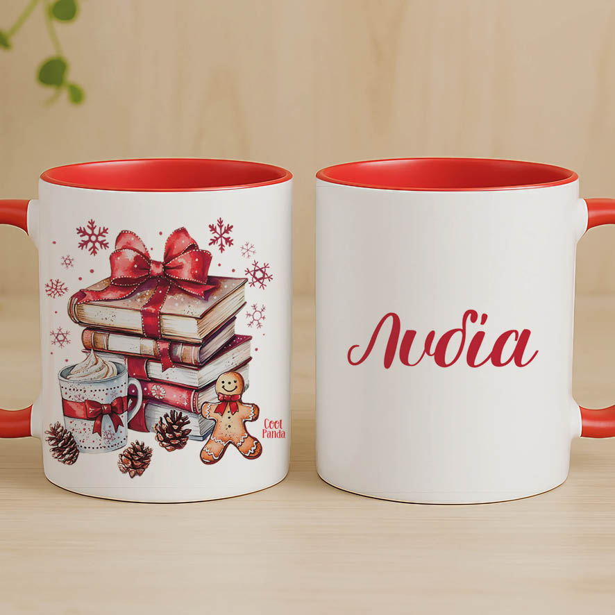 Κούπα 11oz “Κόκκινα βιβλία”