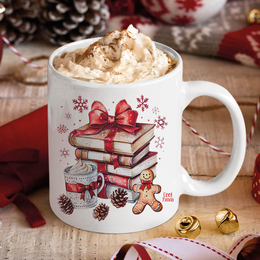 Κούπα 11oz “Κόκκινα βιβλία”