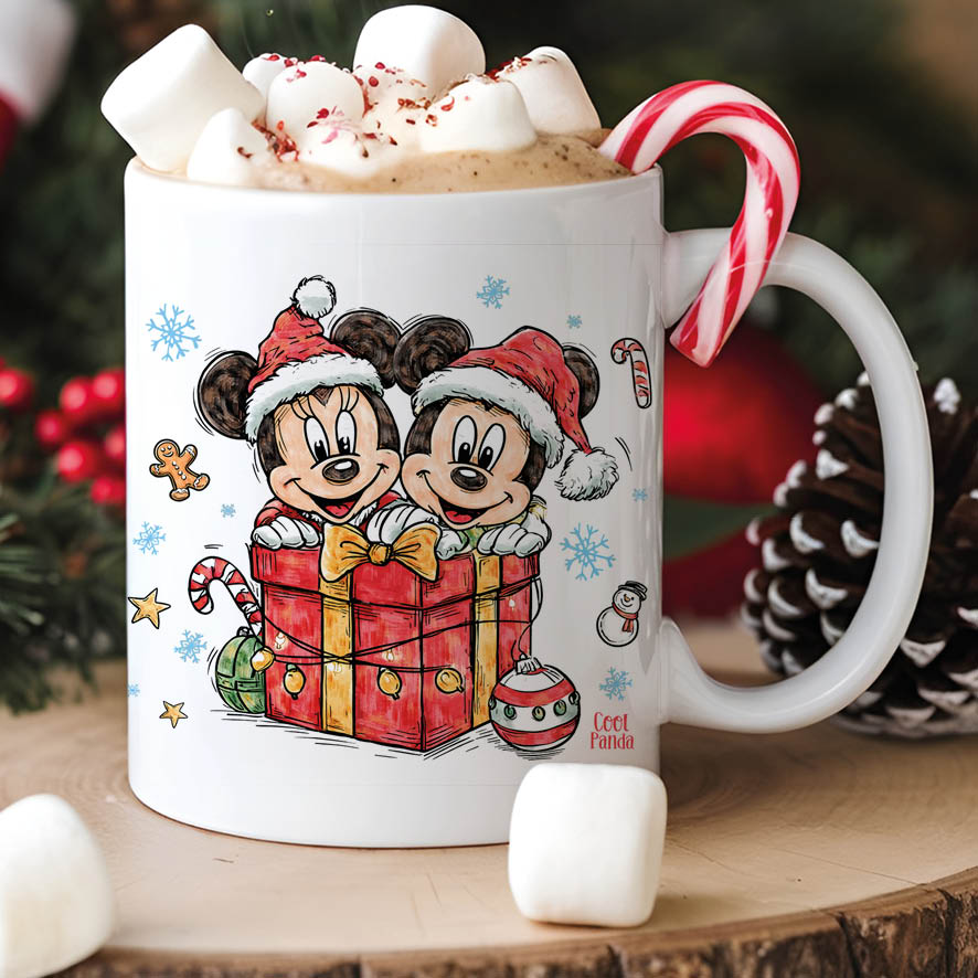 Κούπα 11oz “Christmas Minnie & Mickey”