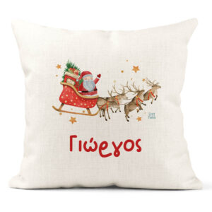 Μαξιλάρι διακοσμητικό “Έλκηθρο”