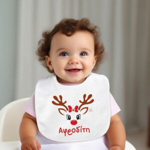 Σαλιάρα μωρού “Τάρανδος”