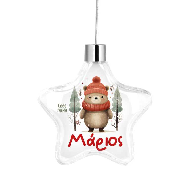 Αστέρι “Αρκουδάκι κόκκινο”