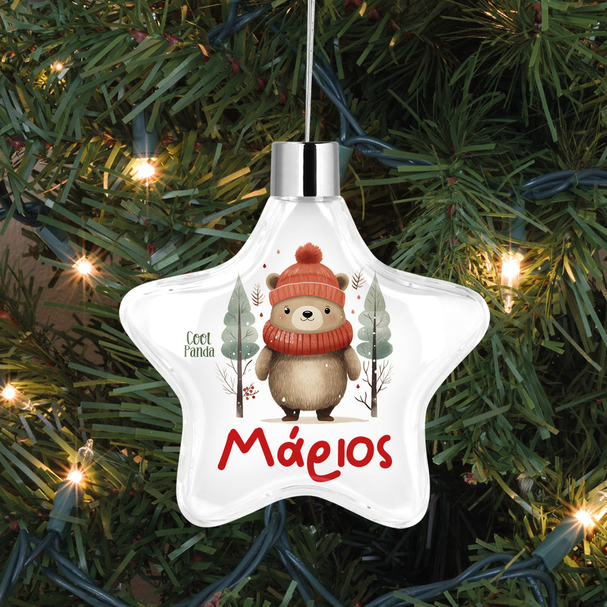 Αστέρι “Αρκουδάκι κόκκινο”