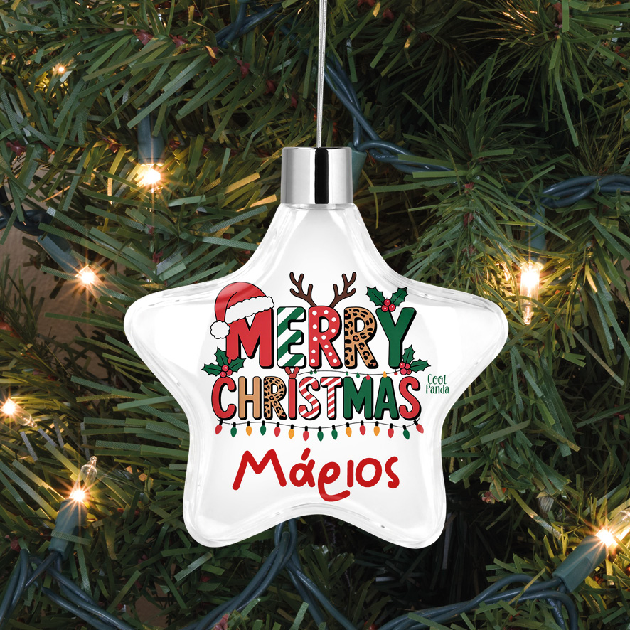 Αστέρι “Merry Christmas”