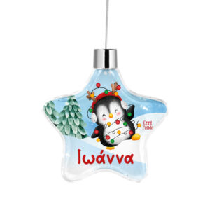 Αστέρι “Πιγκουίνος Χριστουγεννιάτικος”