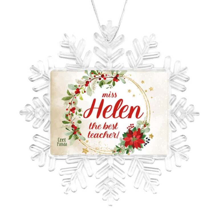 Χιονονιφάδα “Χρυσό στεφάνι Αγγλικά”