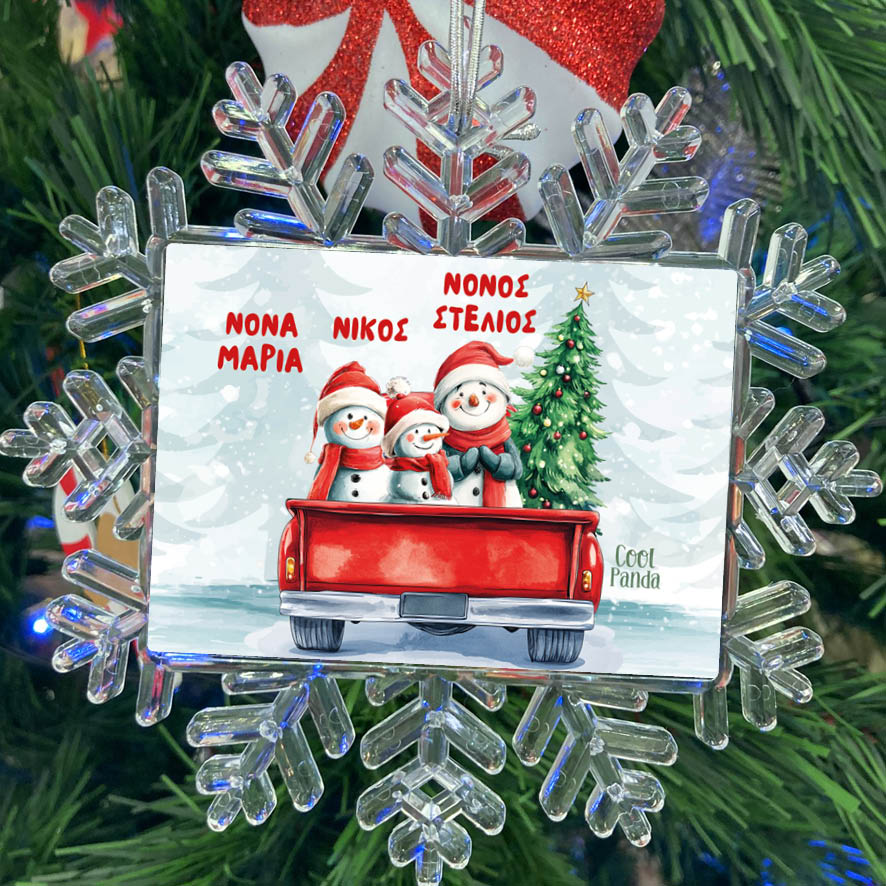 Χιονονιφάδα “Νονοί Car 2”