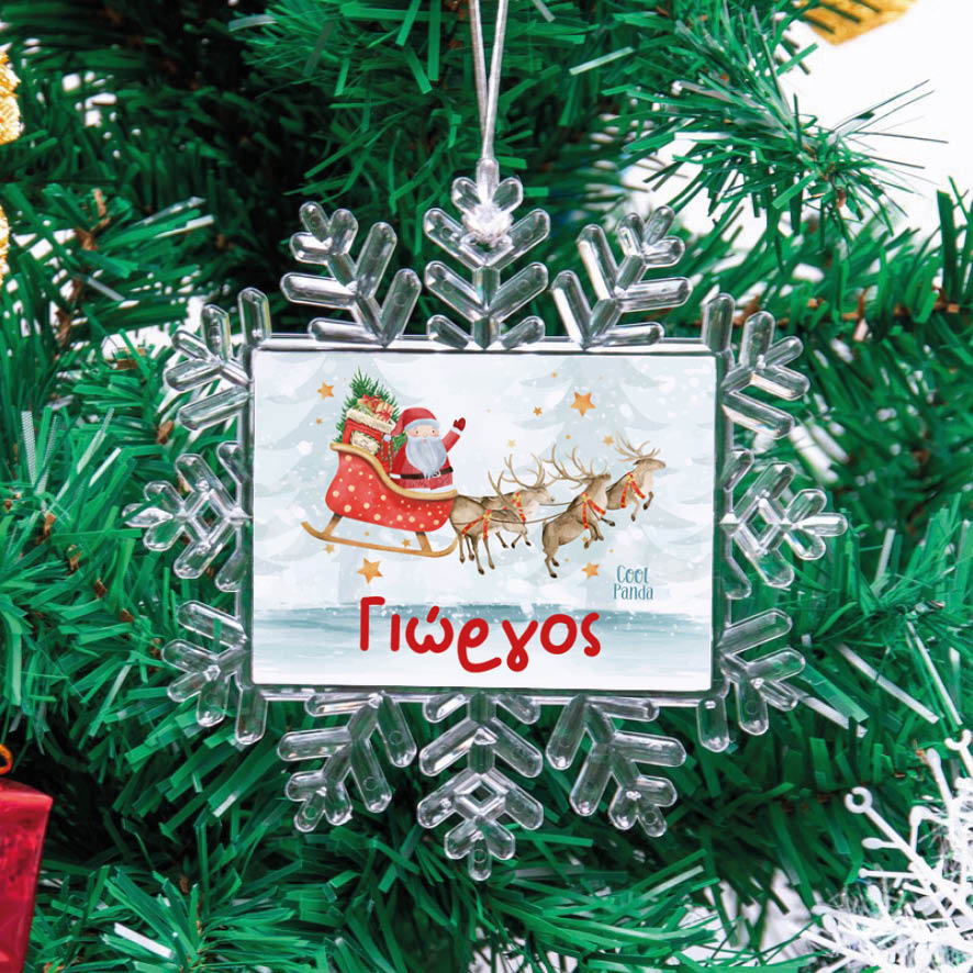 Χιονονιφάδα “Έλκηθρο”