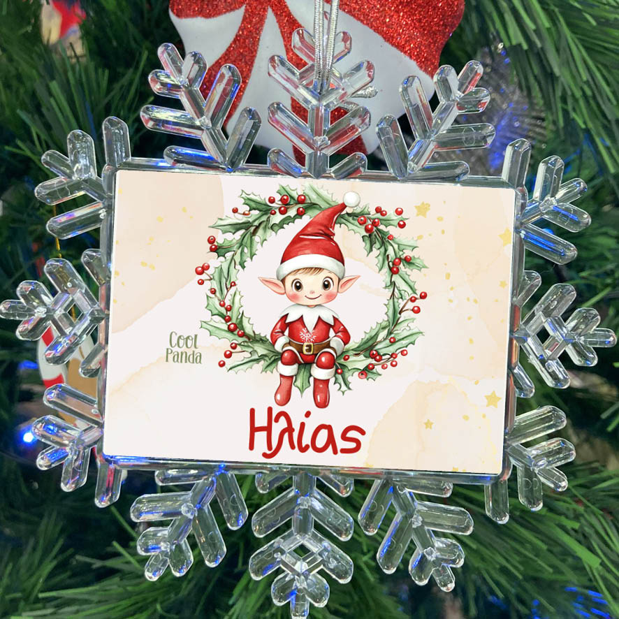 Χιονονιφάδα “Ξωτικό στεφάνι”