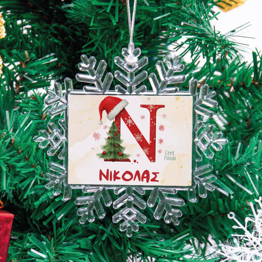 Χιονονιφάδα “Μονόγραμμα”