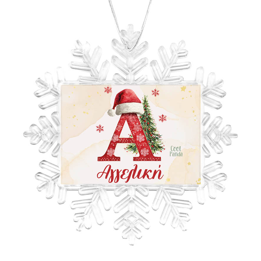 Χιονονιφάδα “Μονόγραμμα”