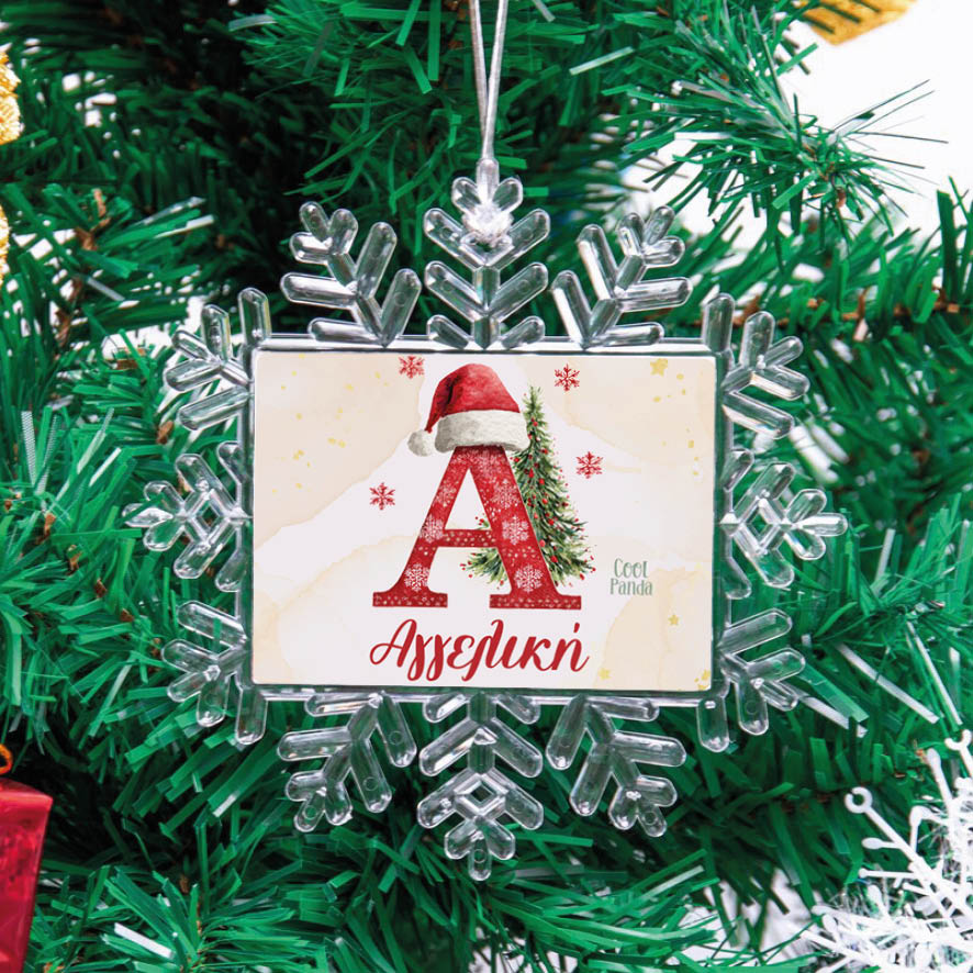 Χιονονιφάδα “Μονόγραμμα”