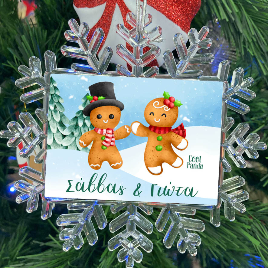 Χιονονιφάδα “Gingerbread”