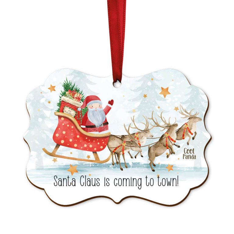 Στολίδι ξύλινο “Έλκηθρο”