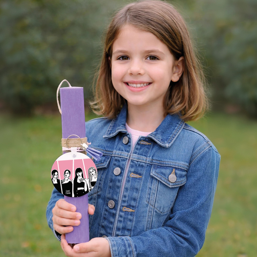 Λαμπάδα “Black Pink”