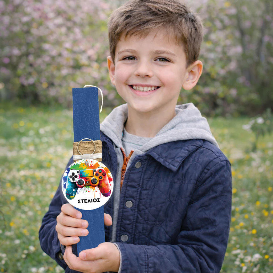 Λαμπάδα “Colourful playstation”