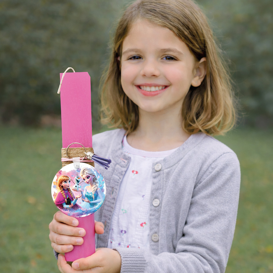 Λαμπάδα “Frozen Elsa Anna”