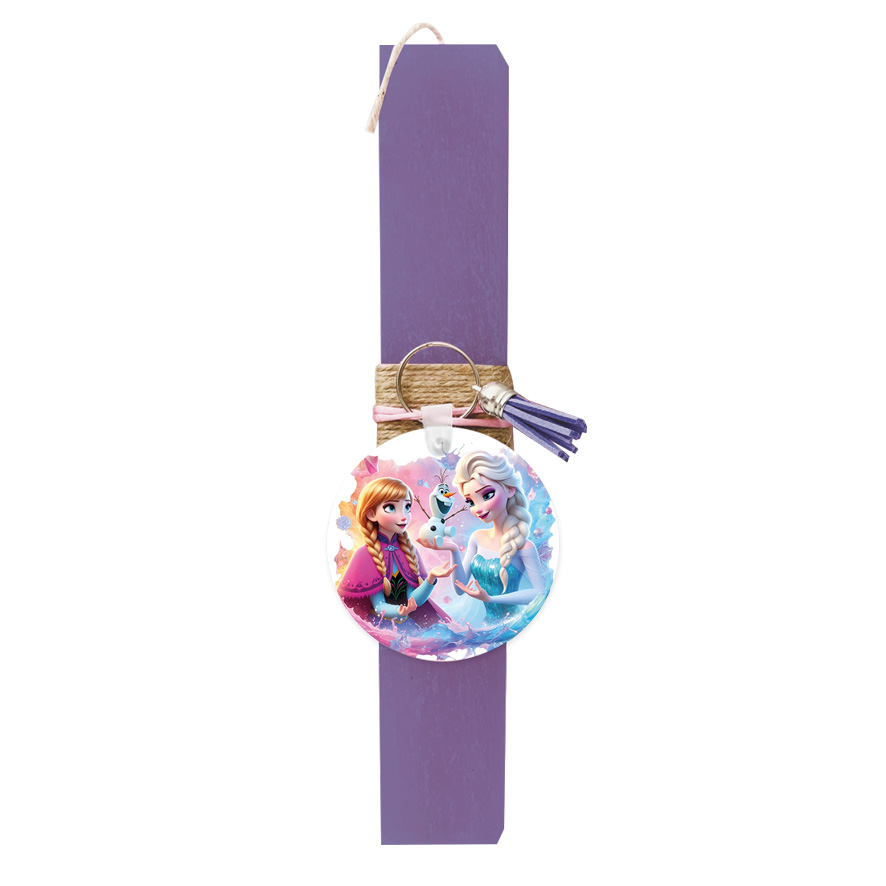 Λαμπάδα “Frozen Elsa Anna”