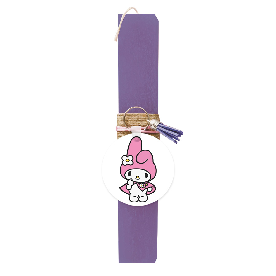 Λαμπάδα “Kuromi Pink”