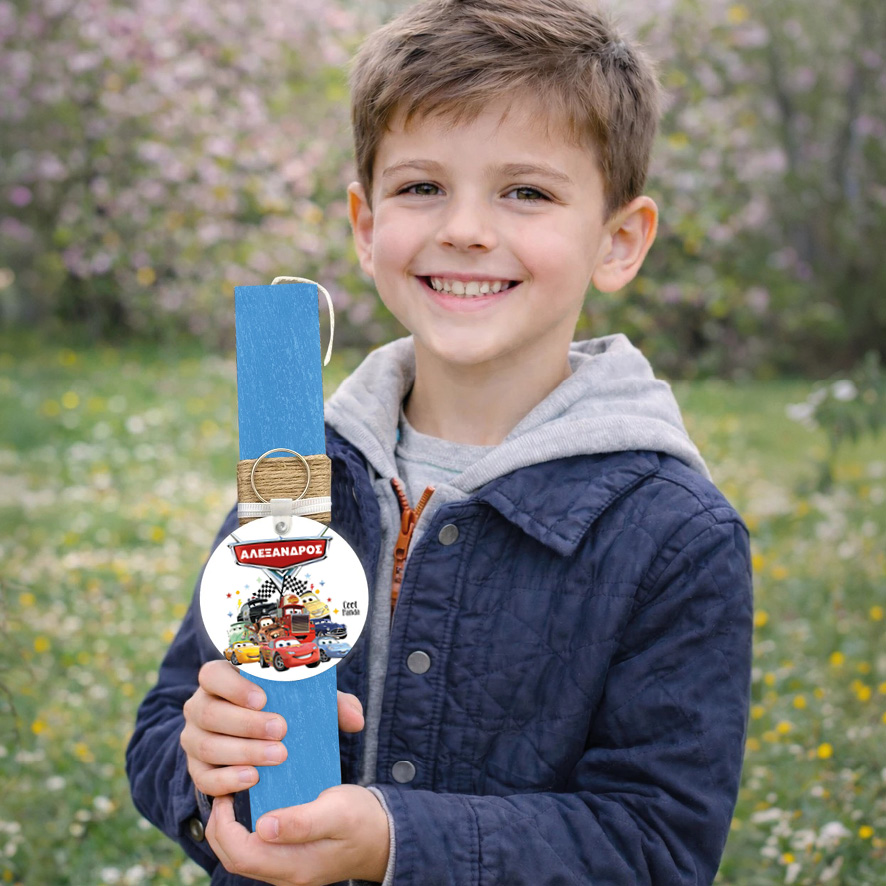 Λαμπάδα “Mac quin”