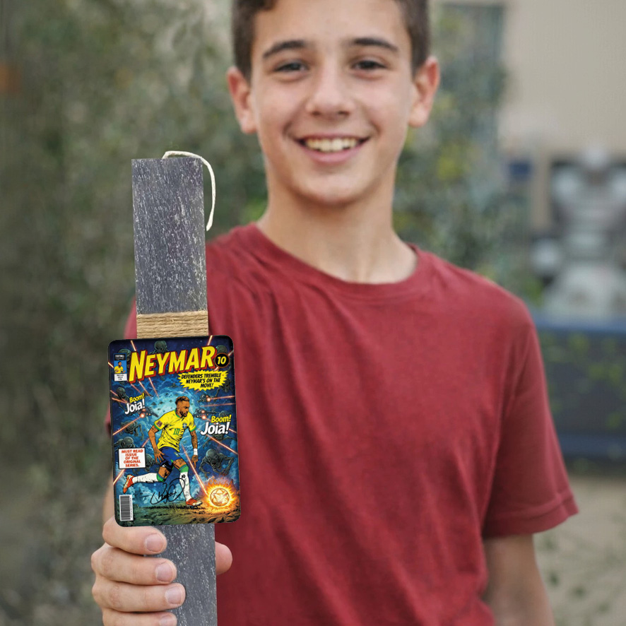 Λαμπάδα “Comic Neymar”