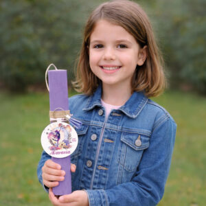 Λαμπάδα “Μωβ Νεράιδα”