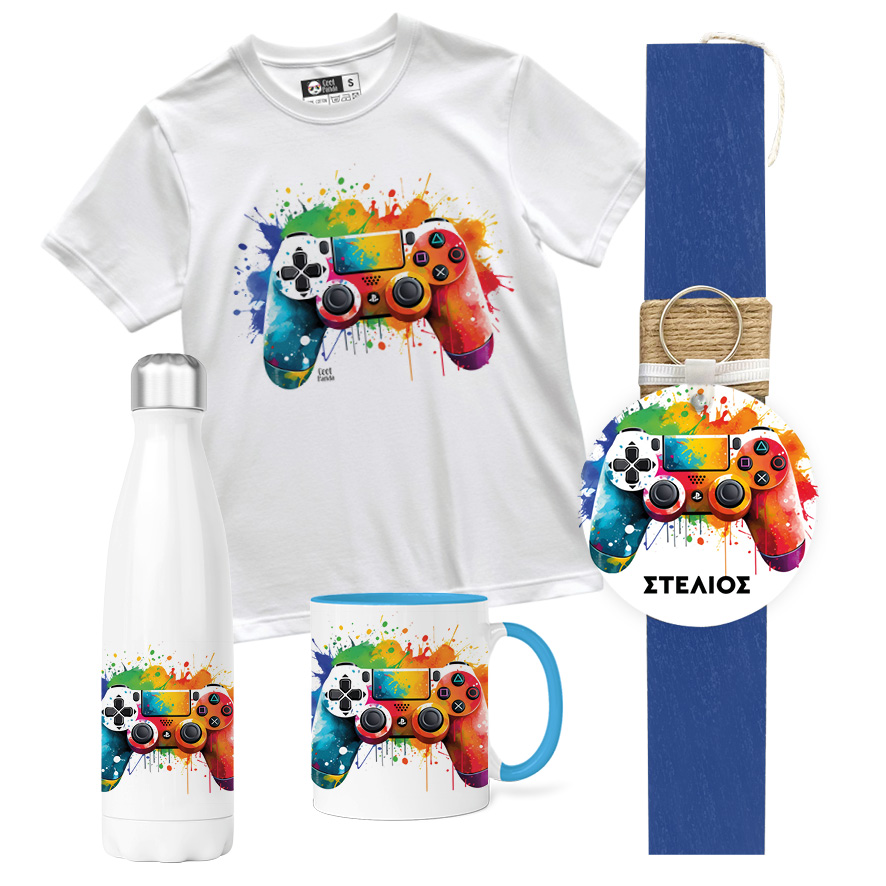 Λαμπάδα “Colourful playstation”