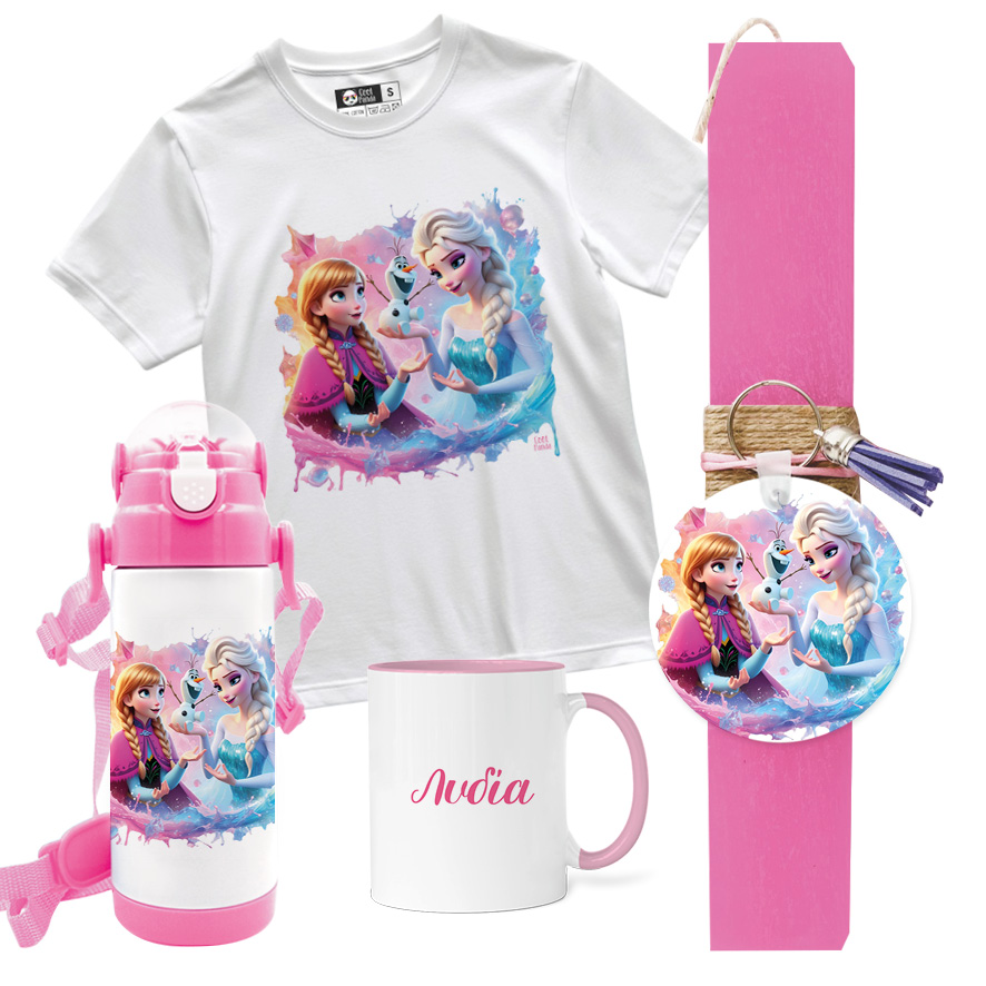 Λαμπάδα “Frozen Elsa Anna”