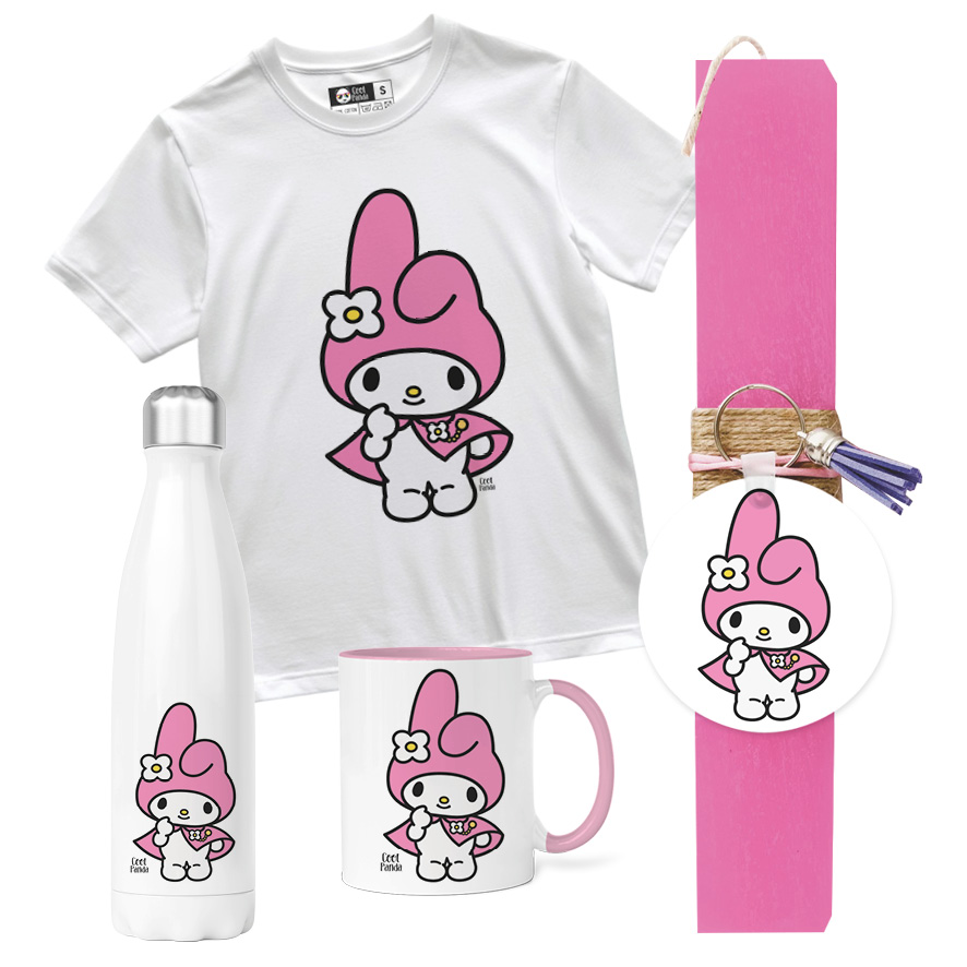 Λαμπάδα “Kuromi Pink”
