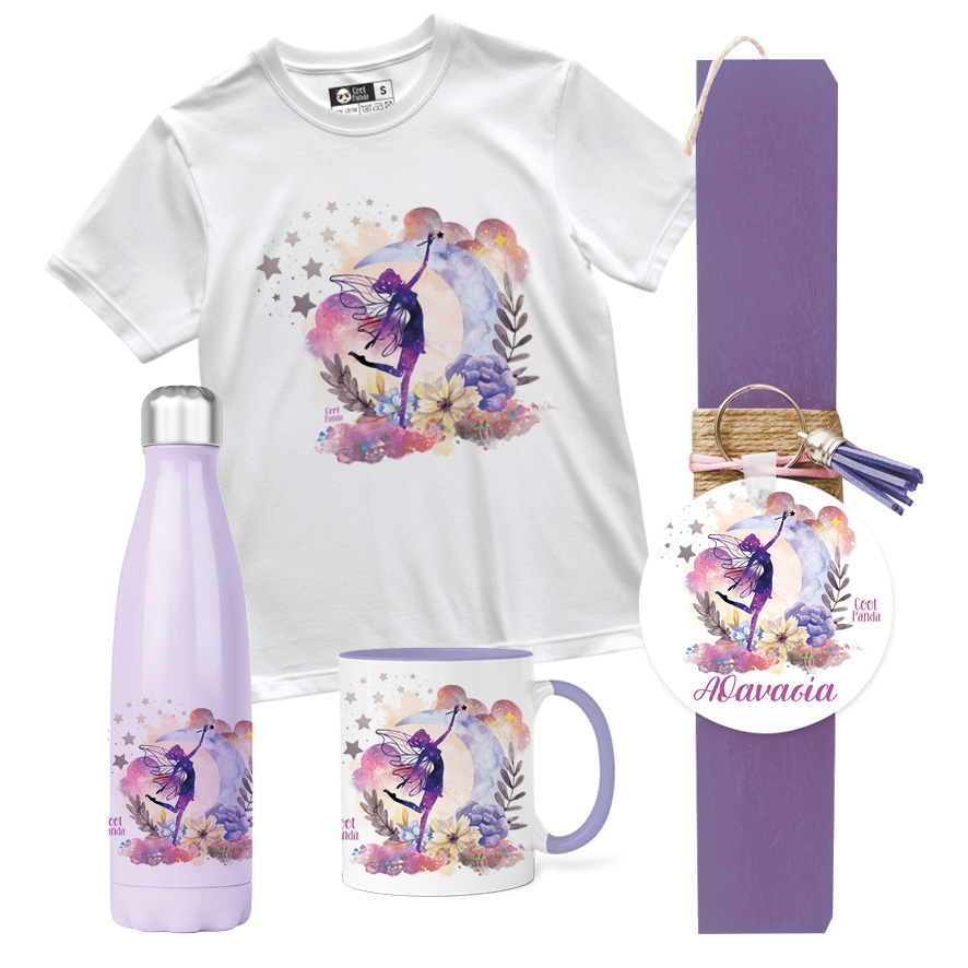 Λαμπάδα “Μωβ Νεράιδα”