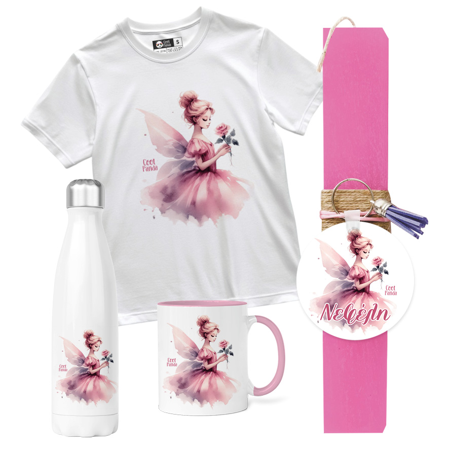 Λαμπάδα “Νεράιδα Rose”