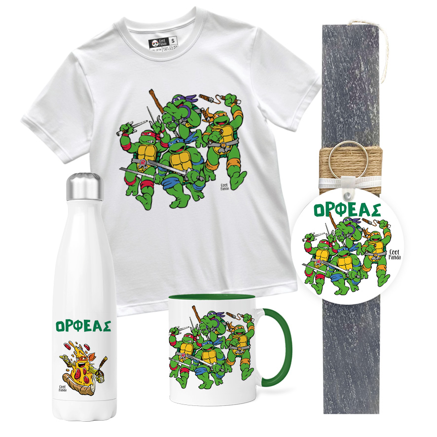 Λαμπάδα “Χελωνονιτζάκια”