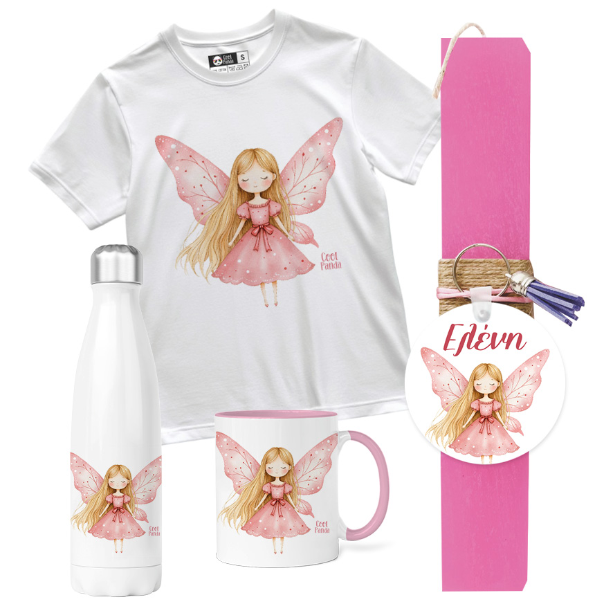 Λαμπάδα “Ροζ νεραϊδούλα”