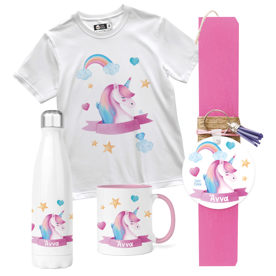 Λαμπάδα “Unicorn Pink”