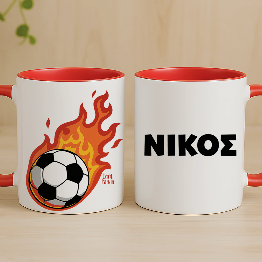Κούπα 11oz “Ποδόσφαιρο Φωτιά”