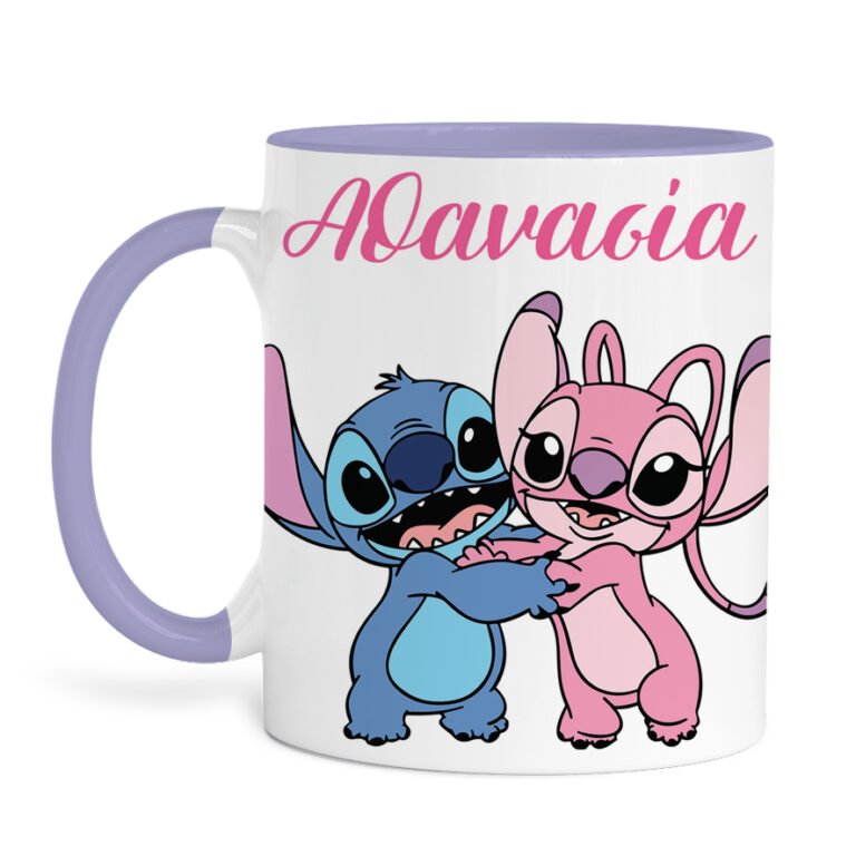 Κούπα 11oz “Stitch & Angel”