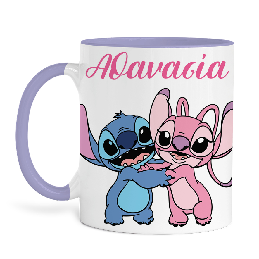 Κούπα 11oz “Stitch & Angel”