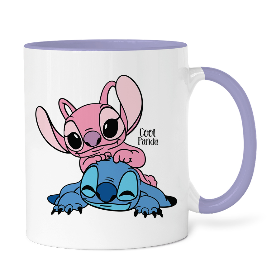Κούπα 11oz “Stitch & Angel”