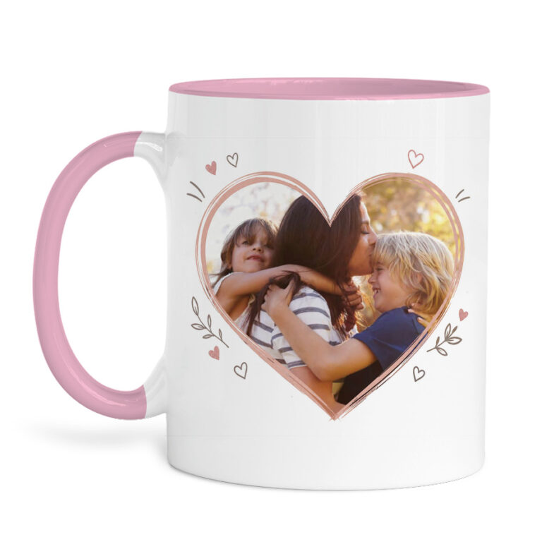 Κούπα “Καρδιά με Φωτογραφία – Best Mom”
