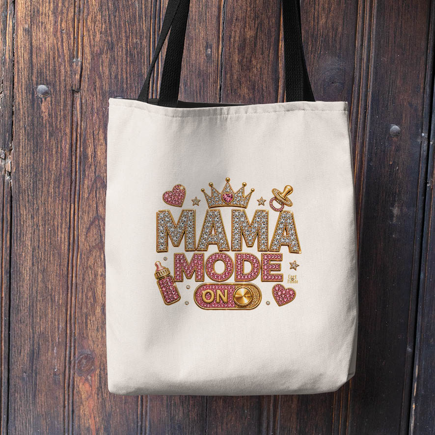 Λινή Τσάντα “Mαμά Mode”