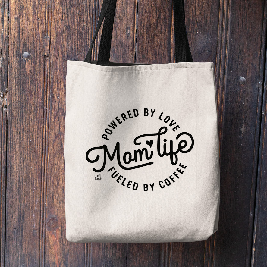 Λινή Τσάντα “Mom Life”